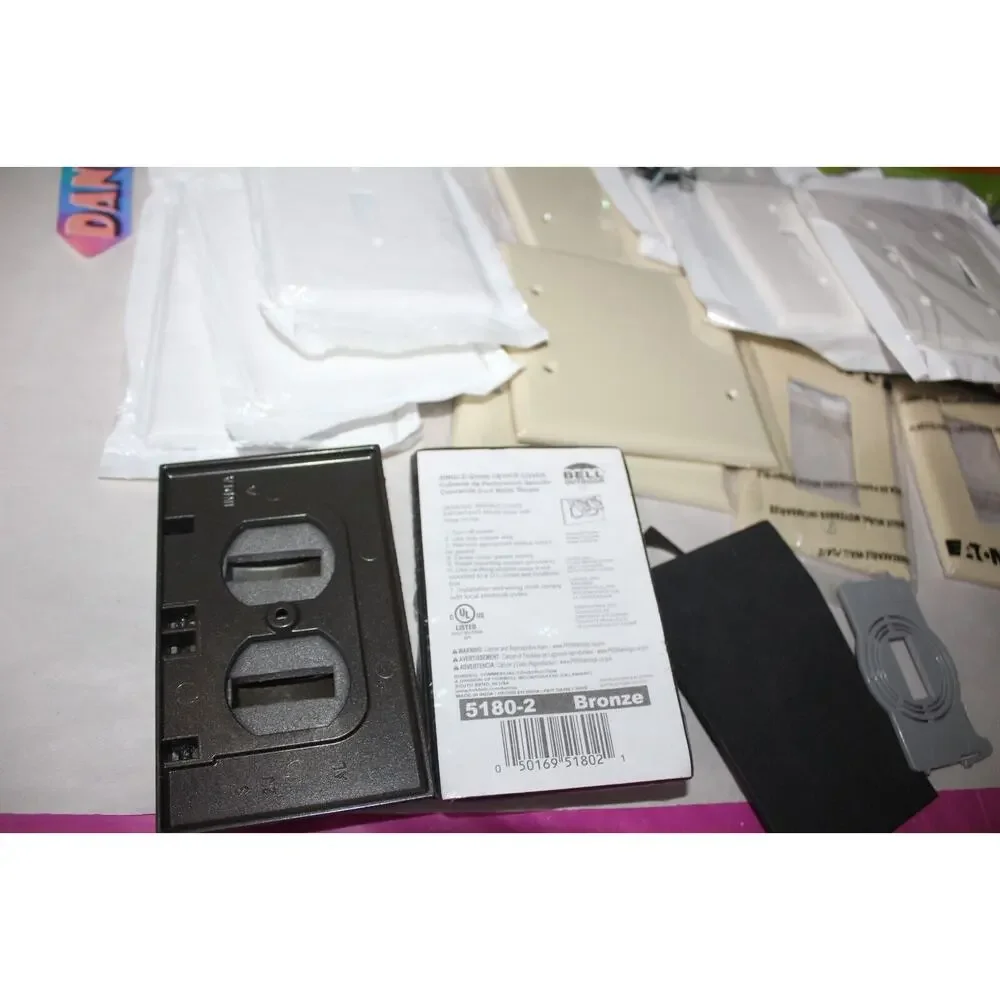 82 Piece Leviton Outlets Light Switch Covers And More